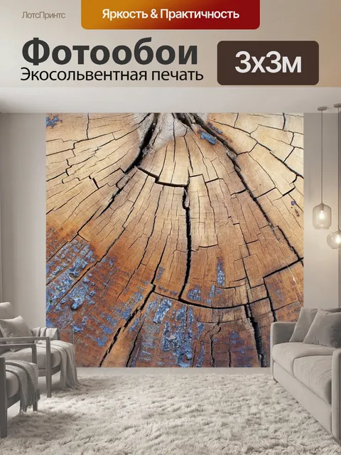 Фотообои Срез дерева