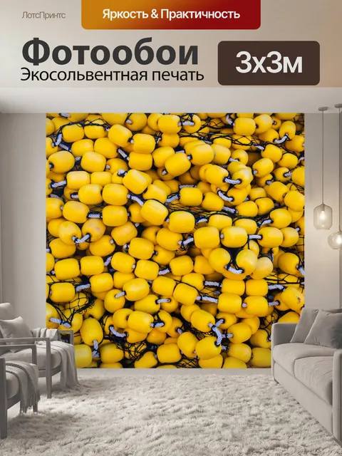 Фотообои Коммерческая рыболовная сеть