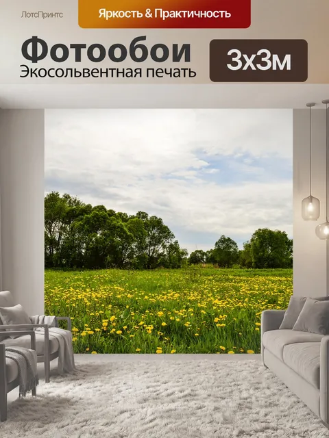 Фотообои Поле