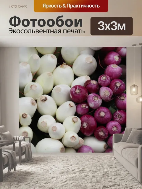 Фотообои Зеленый лук