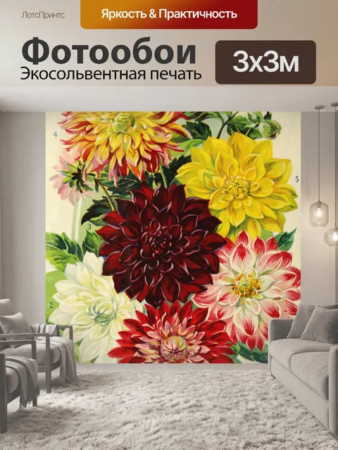 Фотообои Каталог старинных цветочных садов