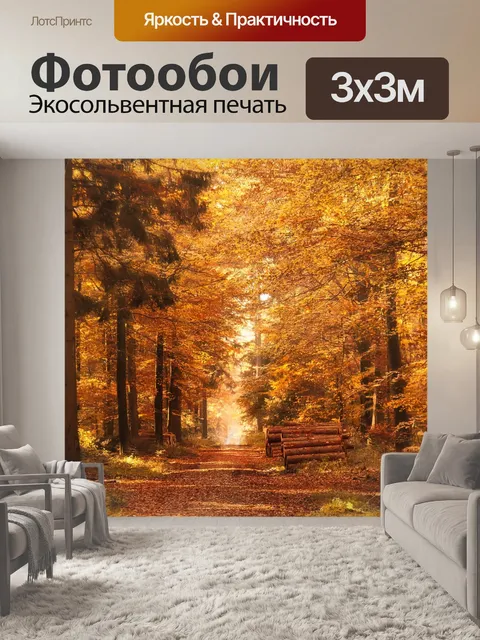 Фотообои Лесная тропа
