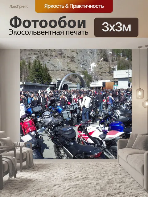 Фотообои Монблан туннель