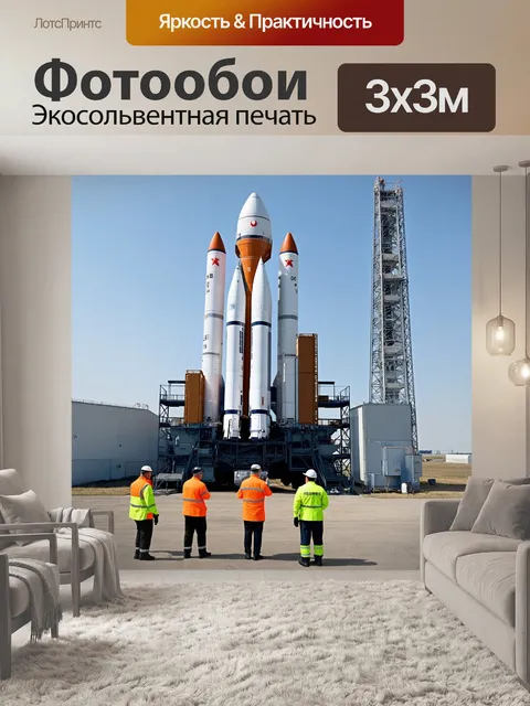 Фотообои ссср космос: огромная советская ракета