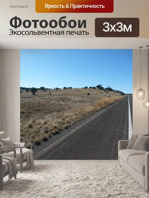 Фотообои Пустыня шоссе
