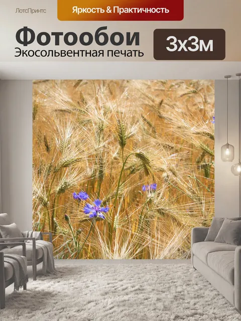 Фотообои Пшеничное поле