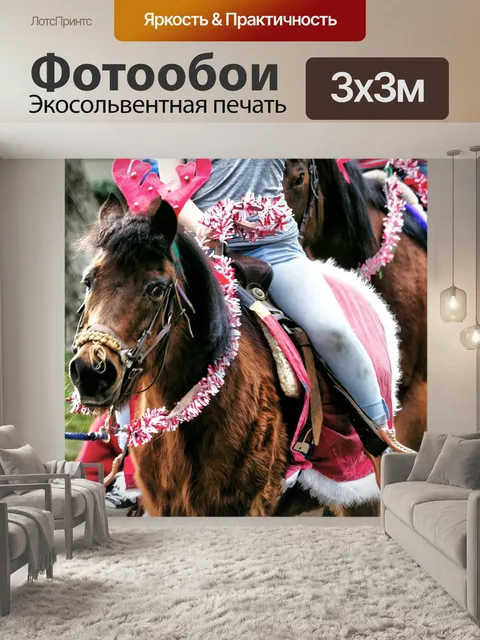 Фотообои Парадные лошади