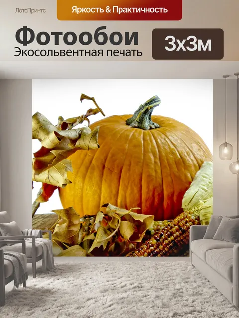 Фотообои Тыква Натюрморт