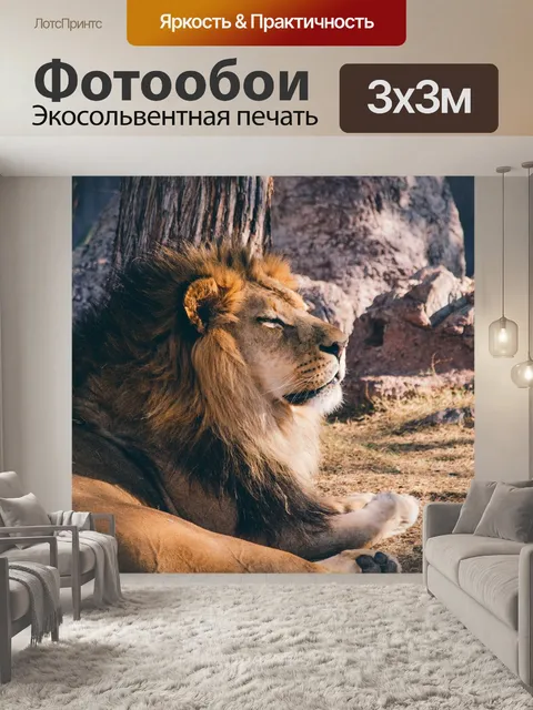 Фотообои Лев