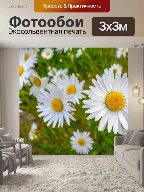Фотообои Цветы