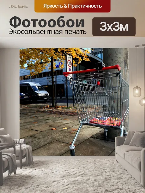 Фотообои Корзина