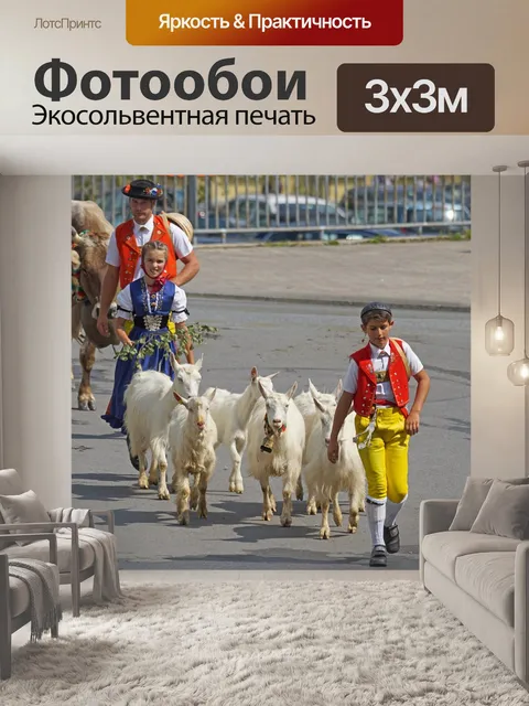 Фотообои Альпийский драйв