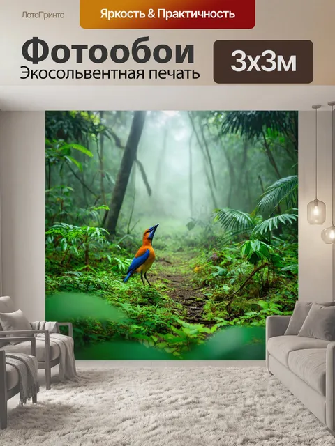 Фотообои тропические дождевые леса