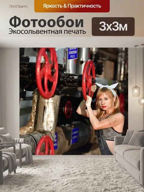 Фотообои Сантехник