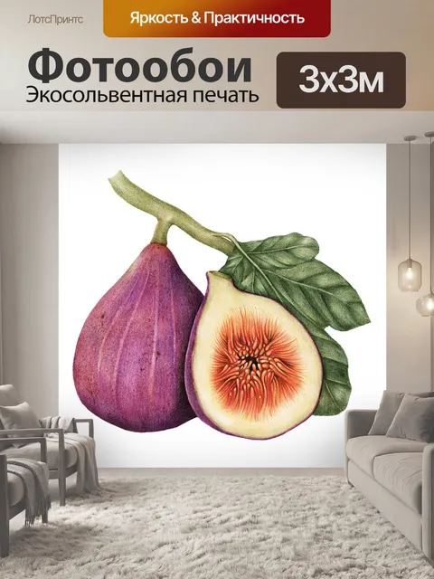 Фотообои Инжир винтаж искусство старый