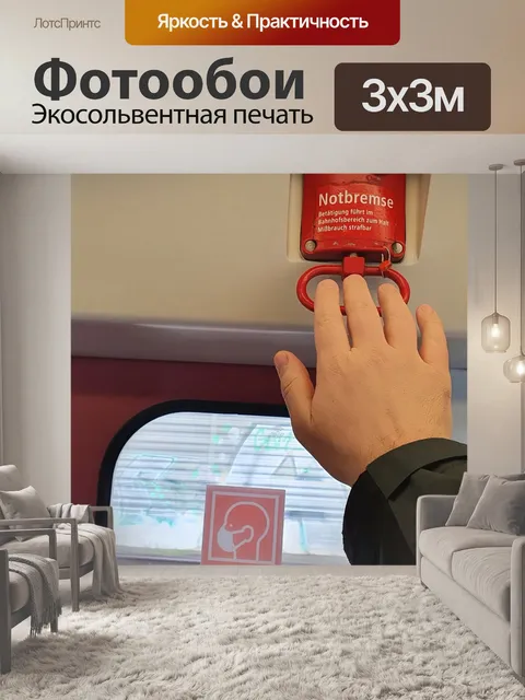 Фотообои Аварийный тормоз