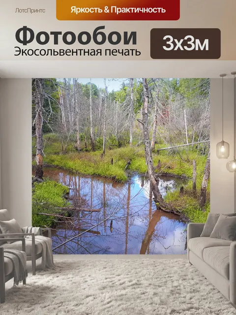 Фотообои Лесной пейзаж