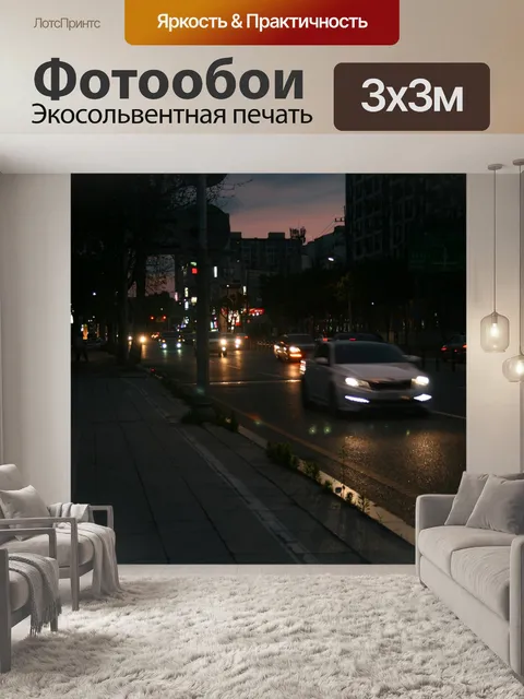 Фотообои Ночная точка зрения