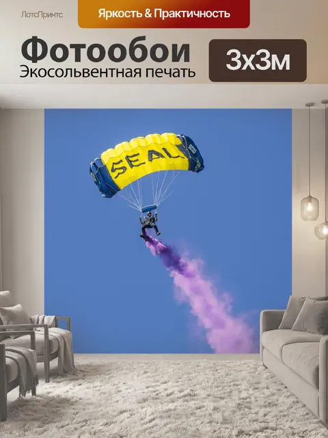 Фотообои Парашют