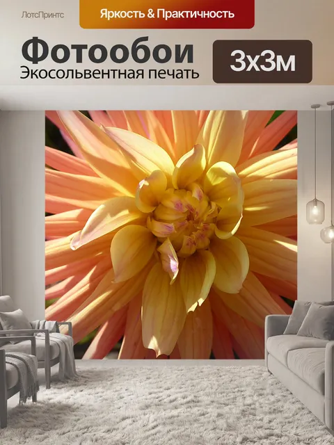 Фотообои Георгин