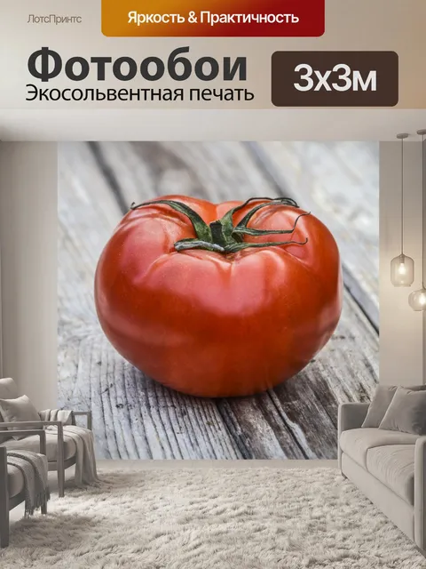 Фотообои Одиночный помидор