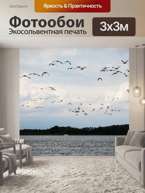Фотообои Гуси