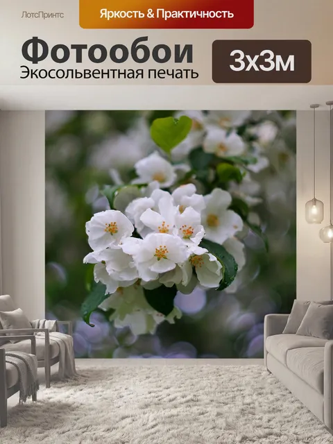 Фотообои Цветы