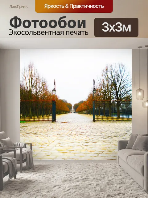 Фотообои Французские ворота в падении, Париж