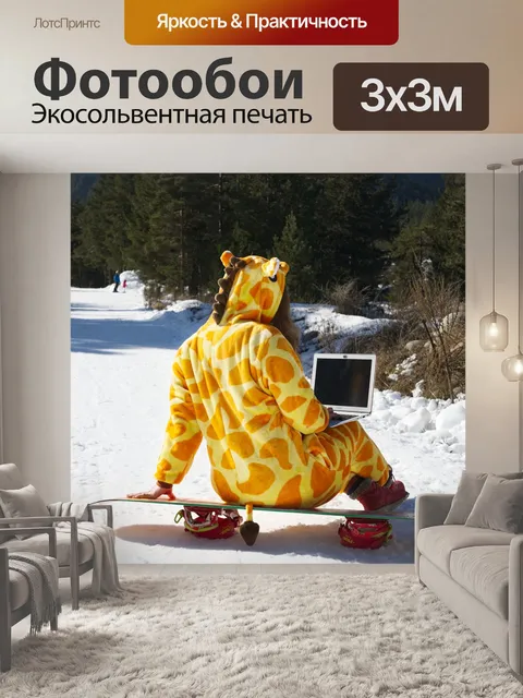Фотообои Сноуборд
