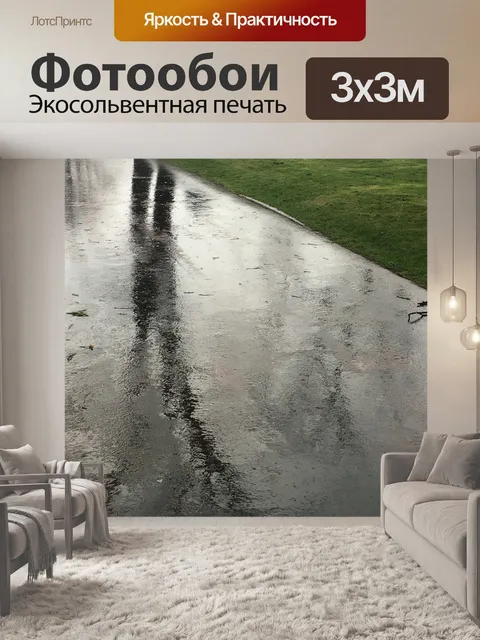 Фотообои Дождь