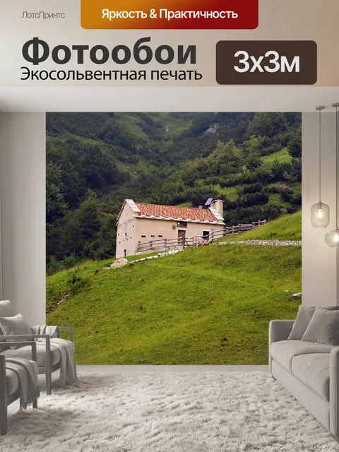 Фотообои Хижина