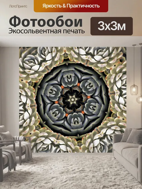 Фотообои Розетка