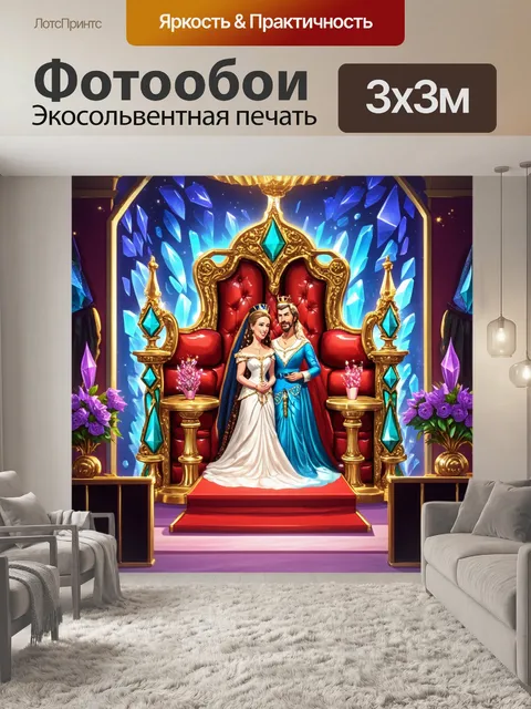 Фотообои сказка чудеса: тронный зал