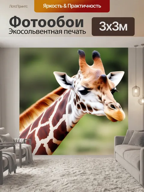 Фотообои высокий
