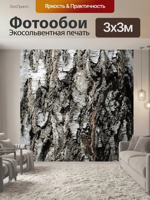 Фотообои Фон бересты
