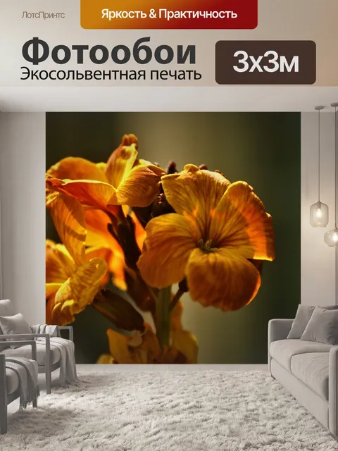 Фотообои Цветы