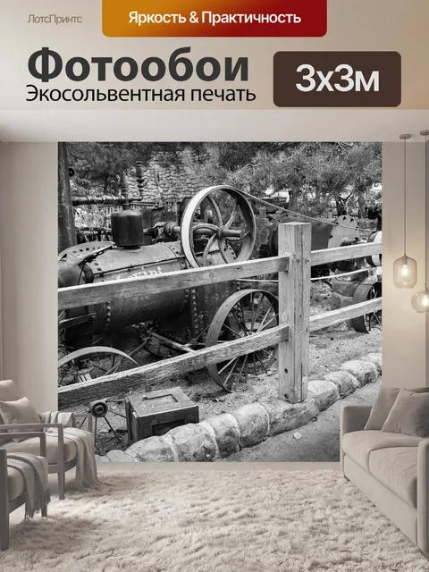 Фотообои Черное и белое
