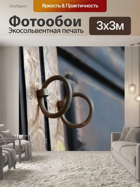 Фотообои Дверная защелка