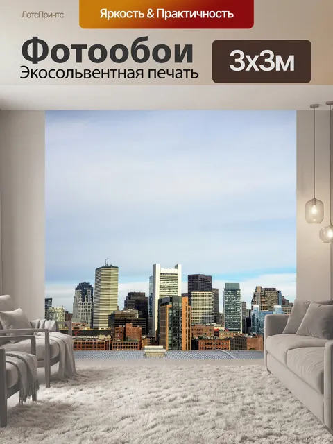Фотообои Бостон