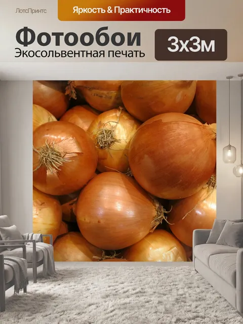 Фотообои Свежий лук
