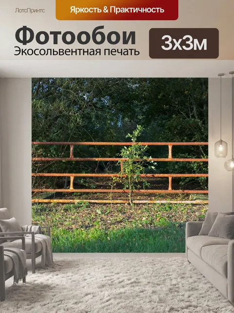 Фотообои Забор