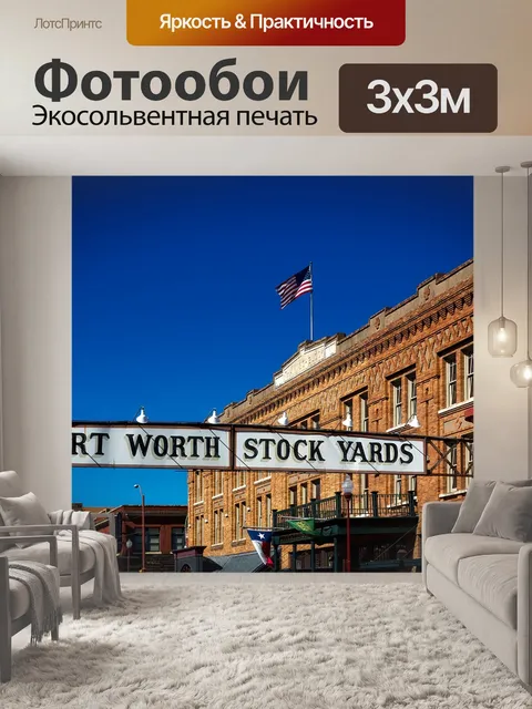 Фотообои Форт-ворс