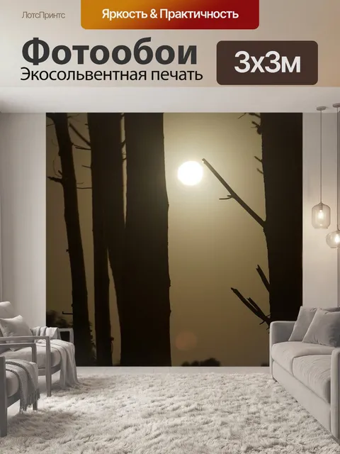 Фотообои Луна