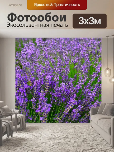 Фотообои Лаванда
