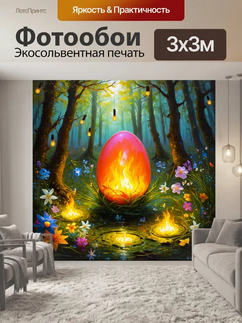 Фотообои воссоздайте атмосферу волшебного леса