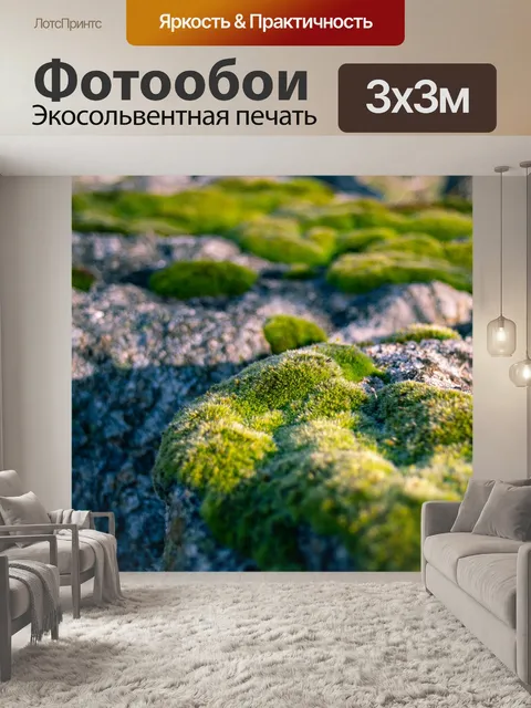 Фотообои Мох