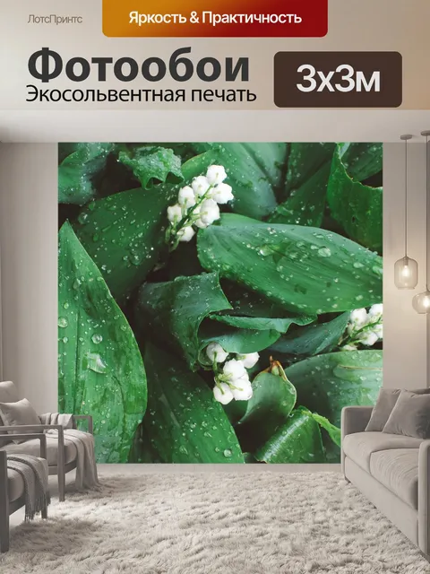 Фотообои Ландыш