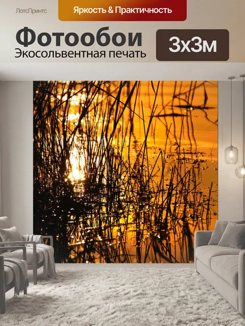 Фотообои Заход солнца