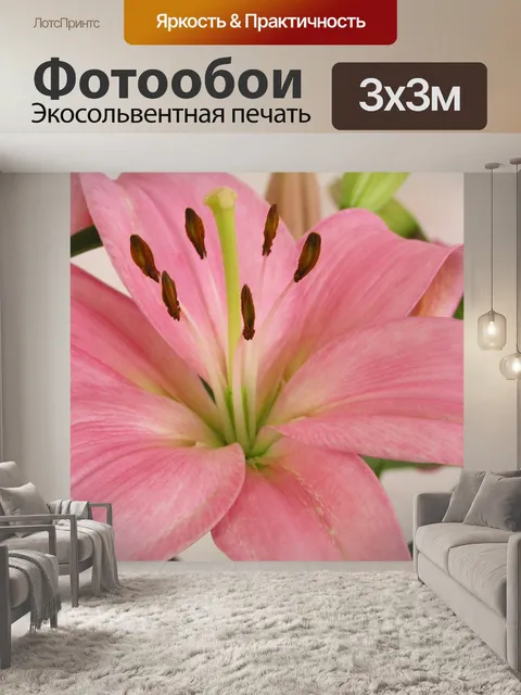 Фотообои Восточные лилии