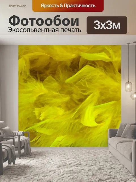 Фотообои История перьев